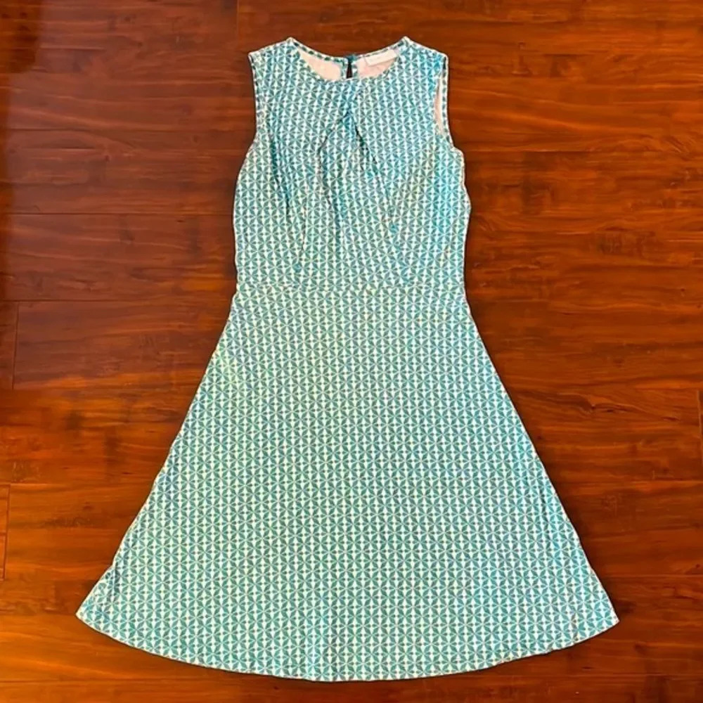 Print Flare Dress
